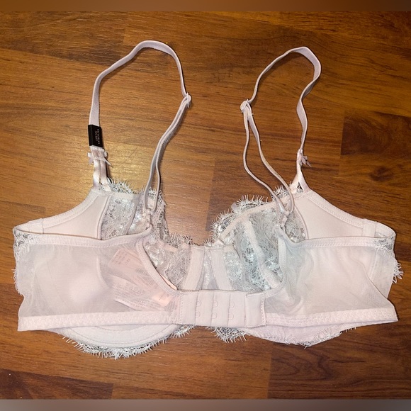 Victorias Secret Dream Angels Wicked Unlined Lace Balconette Bra - Picture 3 of 4